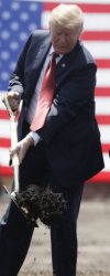 Shovelling his crap Meme Template