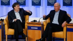 Bird Flu Bill Gates and Klaus Schwab Meme Template