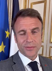 Macron blink Meme Template