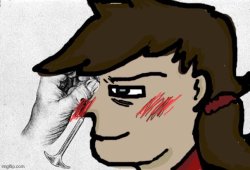 Lobotomy Dea version Meme Template
