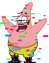 Pibby Patrick Meme Template