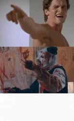 Art the clown Meme Template