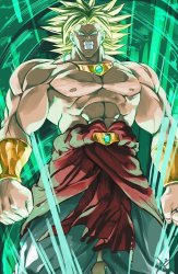Broly Meme Template