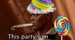 This party's on Meme Template