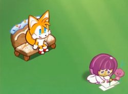 Bench tails Meme Template