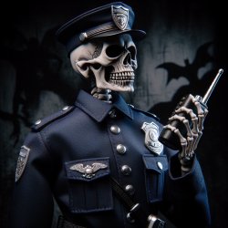 Security skeleton Meme Template