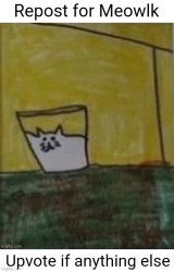 Repost for meowlk Meme Template