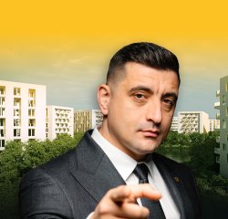 boul de George Simion Meme Template