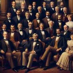 a group of past US presidents sitting for portrait Meme Template