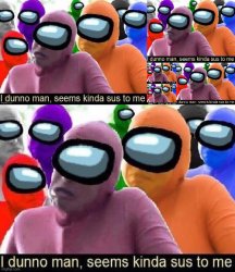 amongus spiral Meme Template