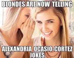 AOC is a JOKE Meme Template