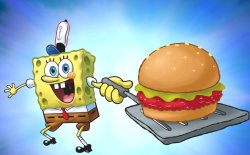 Krabby Patty Meme Template