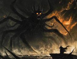 Ungoliant and Melkor Meme Template