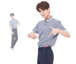 Seungmin pointing down Meme Template
