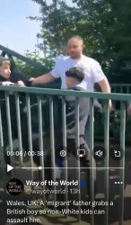 Liberal UK beats UK kids Meme Template