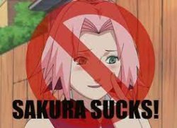 sakura sucks Meme Template