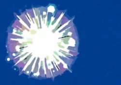 Starburst watercolor Meme Template