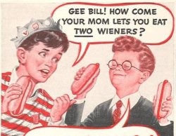 Two Hotdogs Meme Template