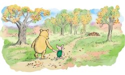 Pooh & Piglet Meme Template
