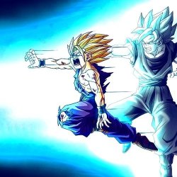 Father son kamekameha Meme Template