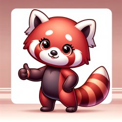 Red panda giving thumbs up Meme Template