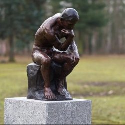 The Thinker Meme Template