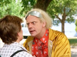 BACK TO FUTURE Meme Template