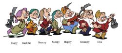 Seven Dwarves Meme Template