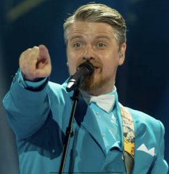 Mann som peker med finger Meme Template