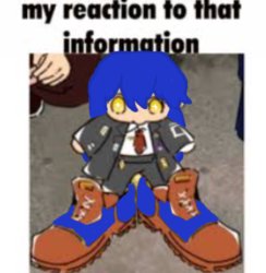my reaction to that information Meme Template