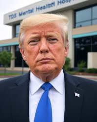 Trump TDS Mental Health Hospital Meme Template