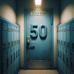 locker room door Meme Template