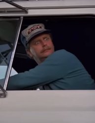 Surprised Trucker Meme Template