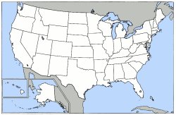 USA MAP Meme Template