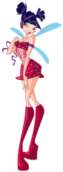 Winx club Musa 1 season charmix base HD Meme Template