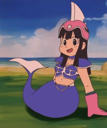 chichi mermaid Meme Template