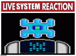 live system reaction Meme Template