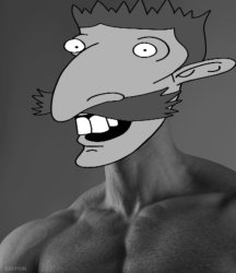 GIGA CHAD Nigel Thornberry Meme Template