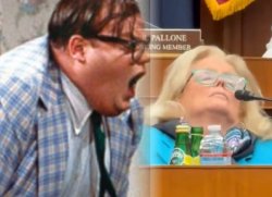 Chris Farley and Debbie Dingell Meme Template
