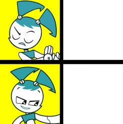 Jenny Wakeman XJ9 Prefers Blank over Blank Meme Meme Template