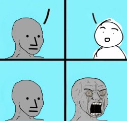 ncp gone mad Meme Template