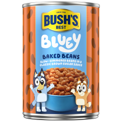 bluey flavored beans Meme Template
