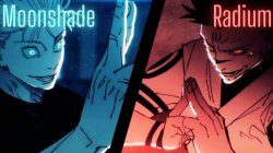 Moonshade and Radium JJK Template Meme Template