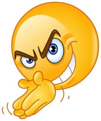 Guy Rubbing Hands Together Emoji Meme Template