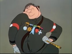 Herman Goring from Der Furher's Face Meme Template