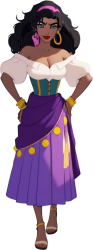 Unofficial Disney Princess - Esmeralda Meme Template