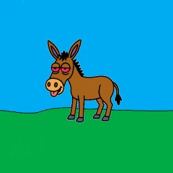 fried donkey Meme Template