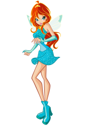 Winx club Bloom 1 season charmix base HD Nick ver Meme Template