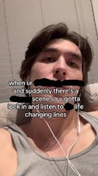 gotta lock in and listen to their life changing lines Meme Template