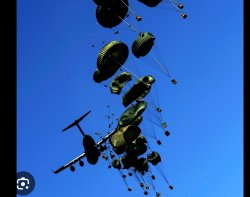 Air drop Meme Template